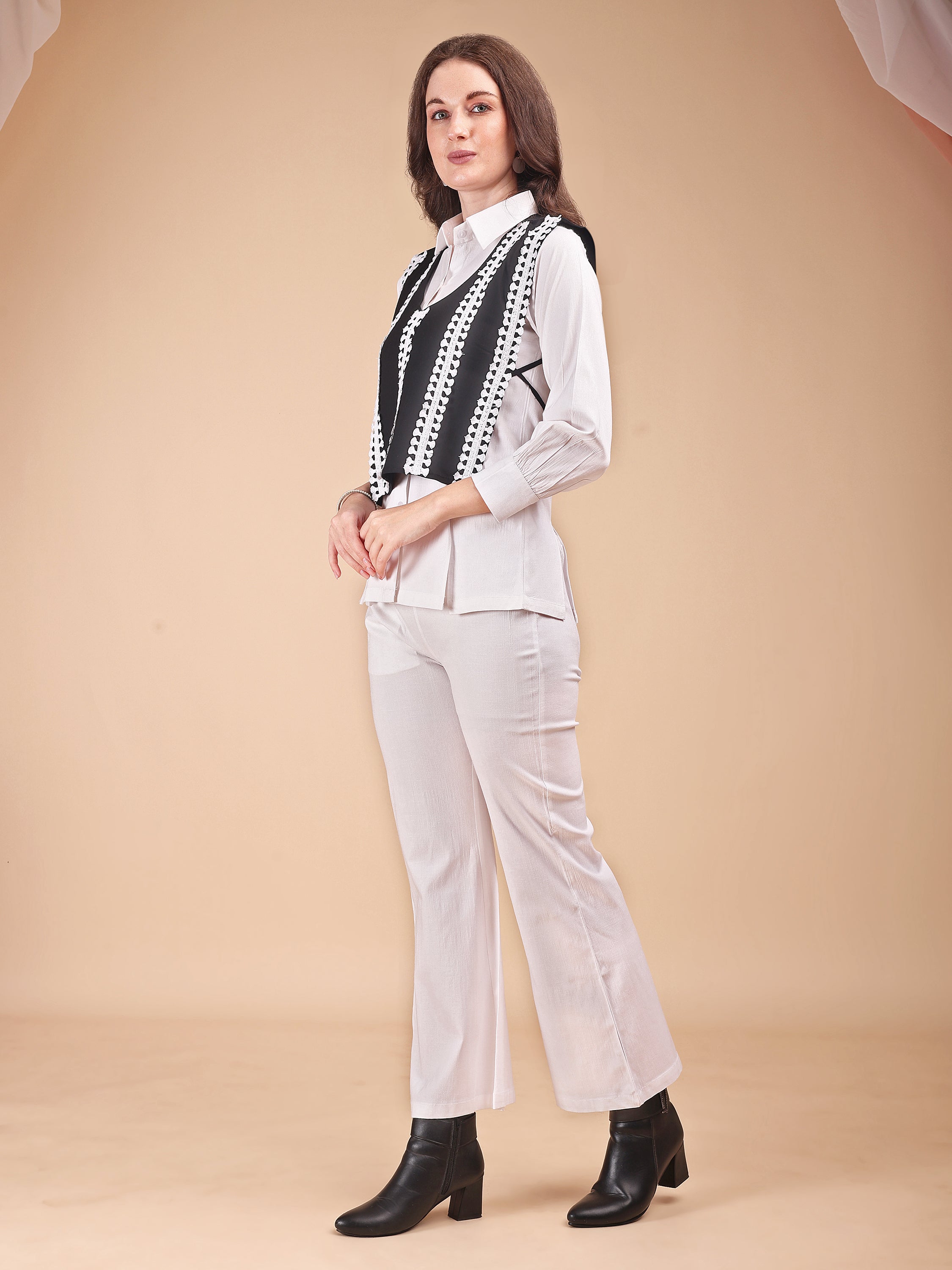 Shimmer Luxe Applique Co-ord set